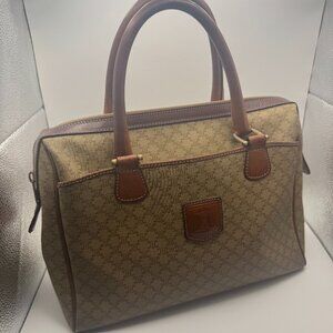Vintage Celine Macadam Top Handle Bag